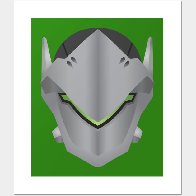 Minimalist Genji Wall Art by hiwattart